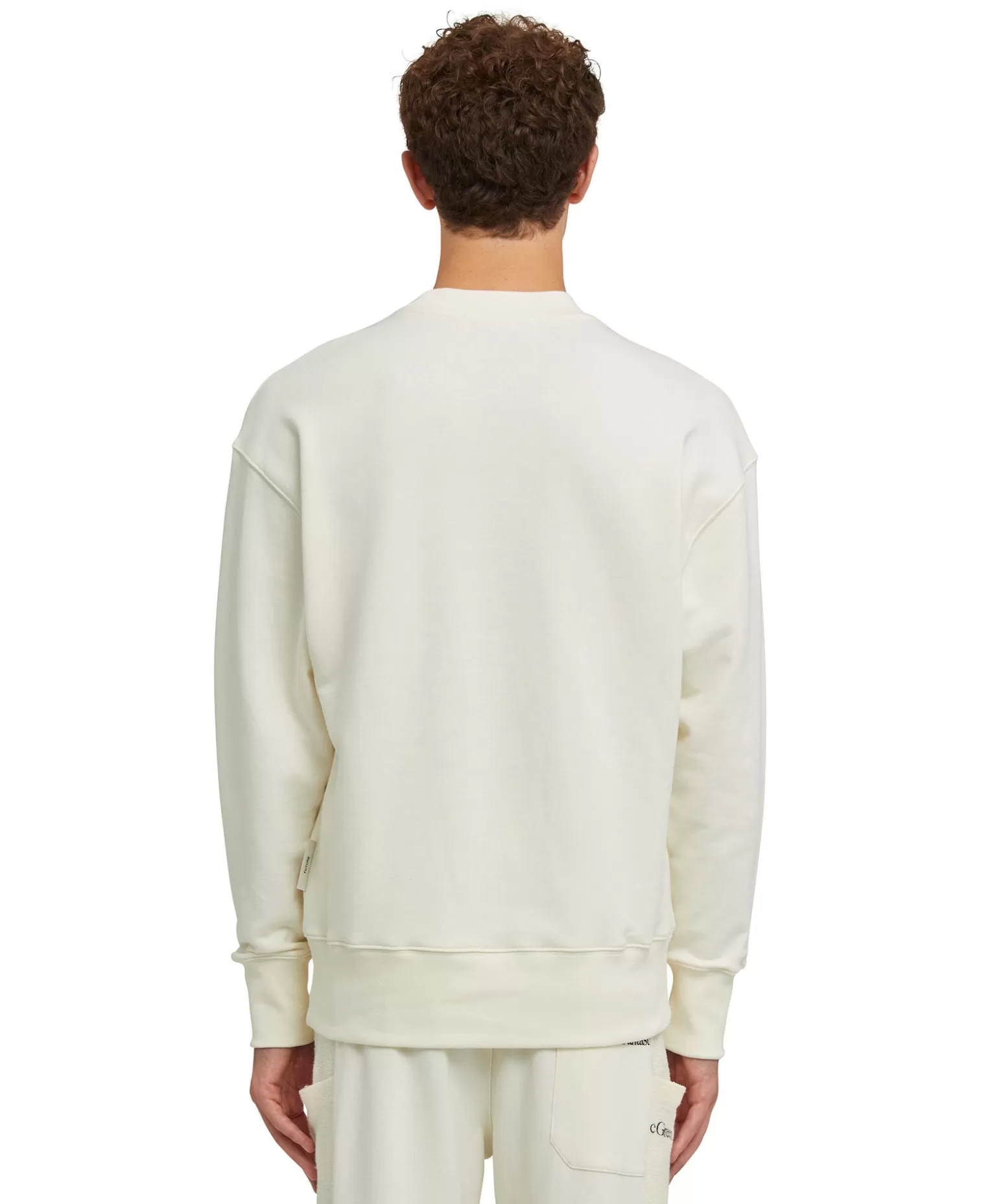 Donna MSGM Felpa Girocollo In Cotone Organico Della Capsule Fantastic Green