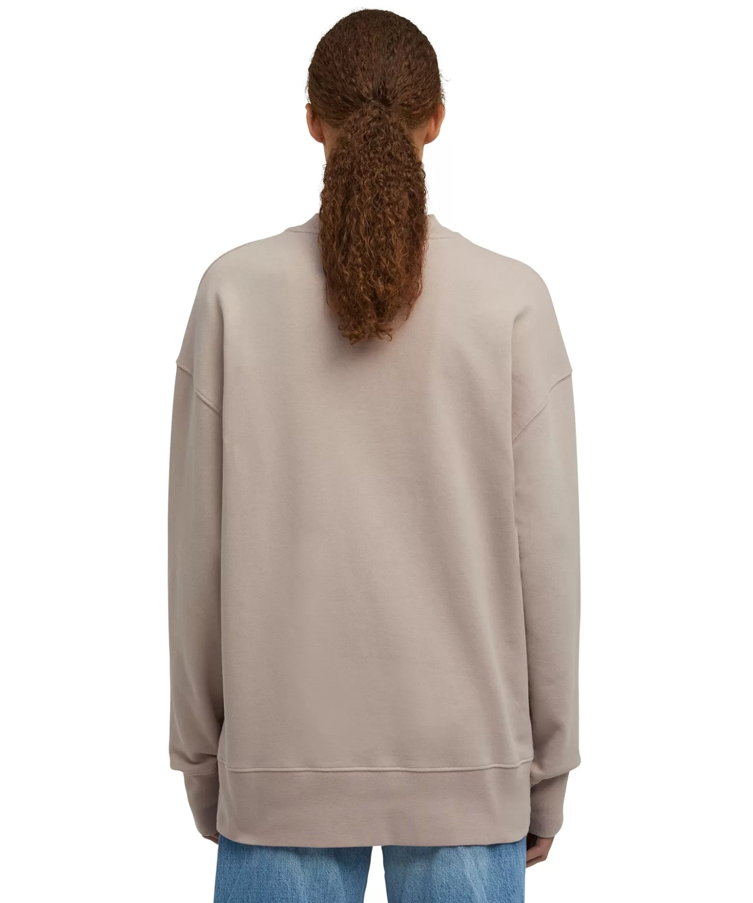 Donna MSGM Felpa Girocollo In Cotone Organico Della Capsule Fantastic Green