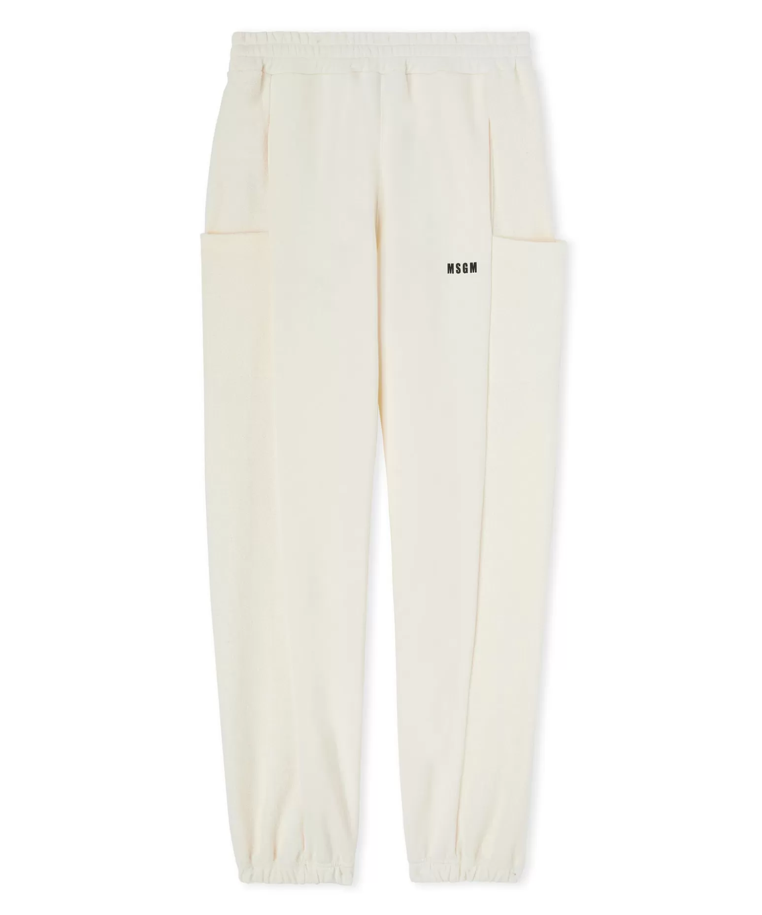 Donna MSGM Joggers In Cotone Organico Certificato Della Capsule Fantastic Green