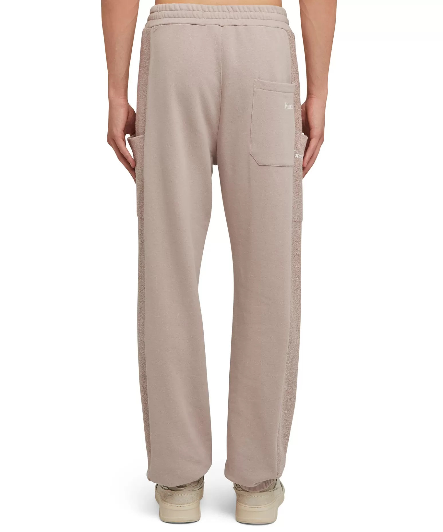 Uomo MSGM Joggers In Cotone Organico Certificato Della Capsule Fantastic Green