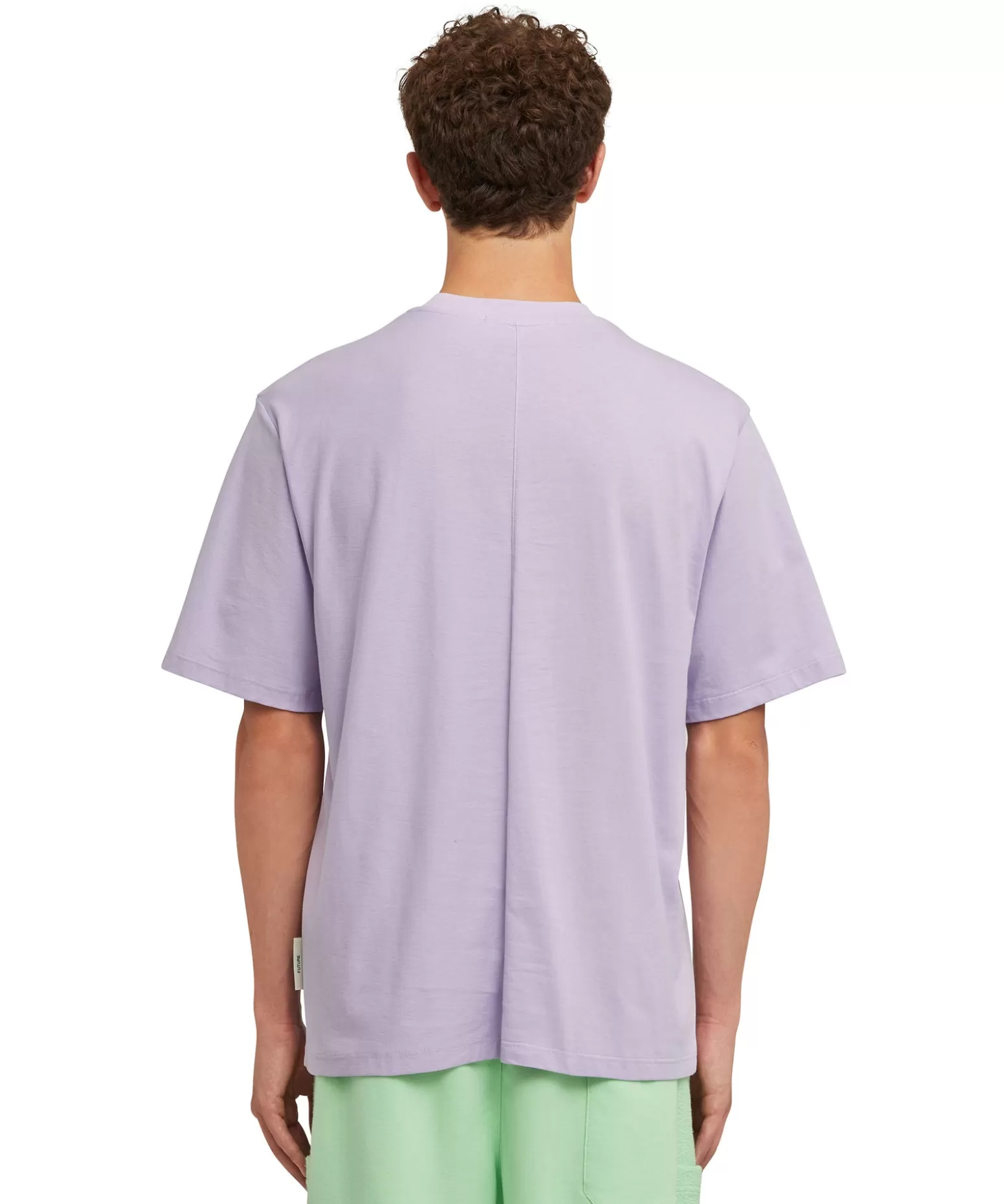 Donna MSGM T-Shirt Girocollo In Cotone Organico Della Capsule Fantastic Green